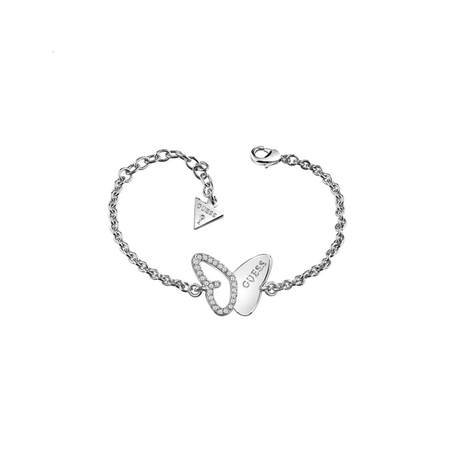 Guess Jewellery Guess Guessy Silver Heart Bracelet - Jewellery from Faith  Jewellers UK